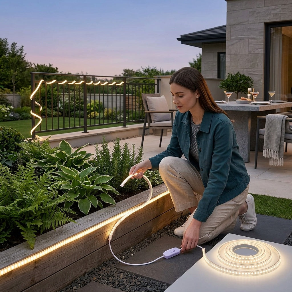 Waterproof LED Strip Light for Indoor & Outdoor