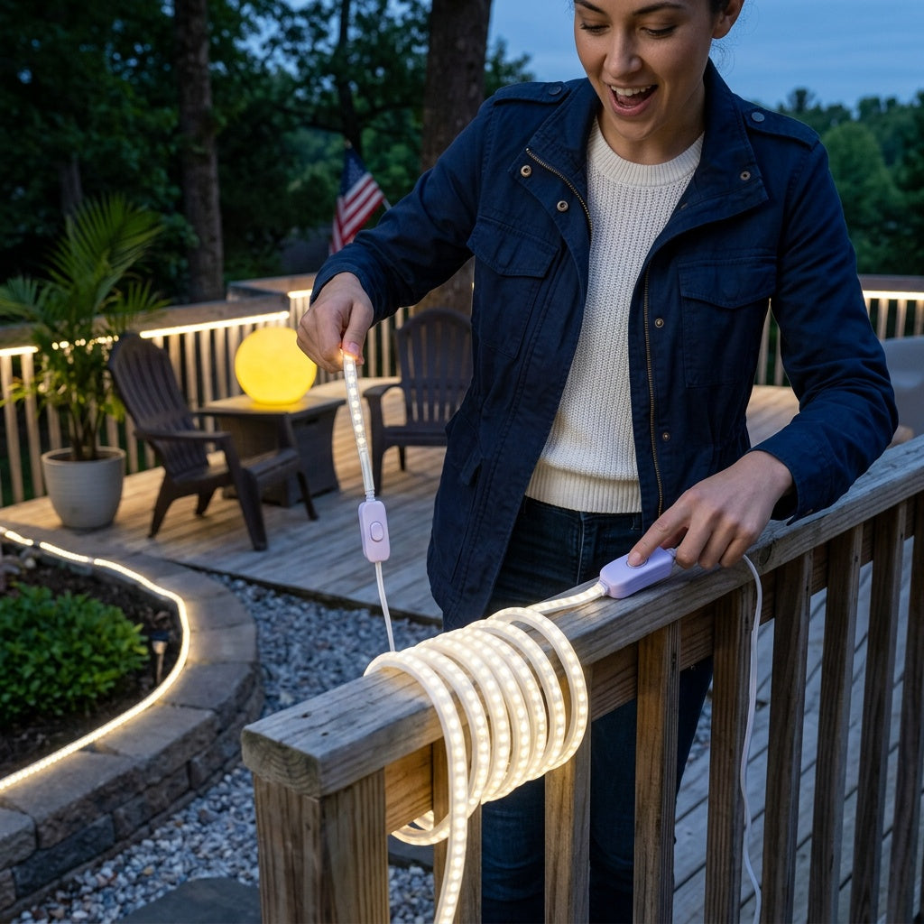 Waterproof LED Strip Light for Indoor & Outdoor